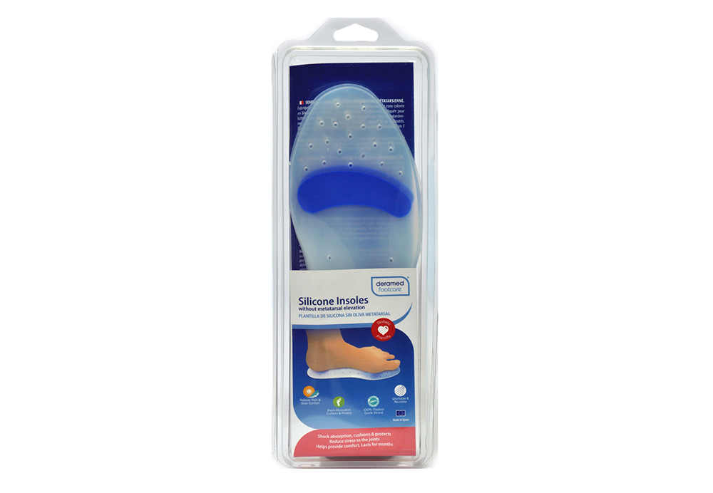 Comfort Silicone Insole Without Metatarsal Elevation Size M