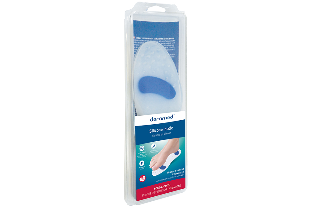 Comfort Silicone Insole Without Metatarsal Elevation Size S